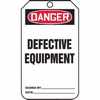 Accident Prevention Tags Danger Defective Equipment