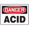Accuform Danger Acid Signs