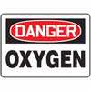 Accuform Danger Oxygen Signs