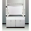 Complete 6foot Fume Hood System With Acid And Solvent Storage Cabinet (YO-41525-20)