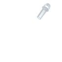 Male luer plug with tether loop, Nylon, 25/pk (YO-45505-70)
