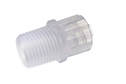 Adapter, nylon, male luer to 1/8-27 thread, 25/pack (YO-45505-86)