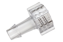 Large-bore adapter luer-style male x 1/4" hose barb, polycarbonate, pa (YO-45509-52)