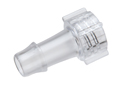 Large-bore adapter luer-style male x 5/16" hose barb, polycarbonate, p (YO-45509-54)
