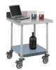 EW-47300-05 Lab Worktable w/Polymer shelf