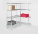 Representative photo only Wire Shelving 24w X 36l X 72h