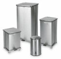 Representative photo only Defenders Stainless Steel Receptacle 3 1 2 gallon