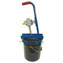 WZ-50500-30 Pail mixer with rim clamp; 1/2- to 1-hp air drive, requires 22 to 40 CFM at 40 to 80 psi