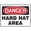 Accuform Danger Hard Hat Area Signs