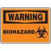 Accuform Warning Biohazard (Symbol) Signs