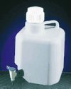 Representative photo only Economical heavy duty carboy with spigot 5 liter