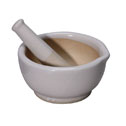 Cole-Parmer Mortar and Pestle Set, Porcelain