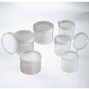 Representative photo only Hinged Lid Sample Containers PP 2 oz 750 pk