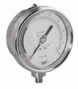 30 to 0" Hg Test Gauge, 4" Dial, Wika brand