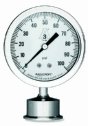 Glycerin-filled gauge; 0 to 100 psi