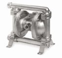 Sandpiper Air-Powered Double-Diaphragm Stainless Steel Pump, 316 SS, 4 (SB1,SGN4SS.)