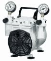 EW-79204-00 Standard Duty Dry Vacuum Piston Pumps, 22 L/min, 115 VAC