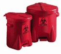 Representative photo only Biohazard Waste Can 6 gallon