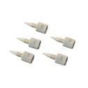Representative photo only Inlet PEEK filter replacement kit for 1 16 fittings 5PK