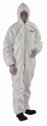 Tyvek Coveralls with Elastic Cuffs and Hood, X-Large