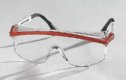 Uvex Astrospec 3000 Eyewear with Padded Duoflex Temple, Clear Lens, Bl
