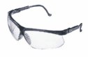 EW-86325-70 Black frame glasses with clear lenses