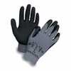 Atlas Fit® Rubber Coated Cotton Poly Glove Black and Gray Sm (320-S)