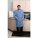 Representative photo only Flame Resistant Lab Coat Light Blue medium