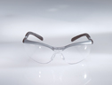 3M BX™ Eyewear, Silver/Black frame, Clear lens