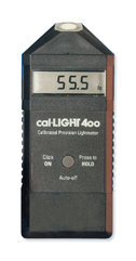 EW-86535-00 Cal-LIGHT Precision 400 Light Meter with back light display, case, battery, and NIST Calibration