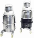 Representative photo only SS Cleanroom Vacuum with Safe Pak container 110V