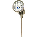 3" Dial, Dampened Adjustable Angle Dual-Scale Industrial Bimetal Therm (32025T006G4DM), Wika brand