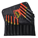 EW-91100-33 Salisbury<small><sup>&reg;</sup></small> 9 Piece Insulated Nut Driver Set