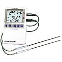 Cole-Parmer High Accuracy Dual-Input Thermometer with one stainless-st