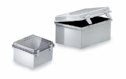 Representative photo only Plastic enclosure type NBB 10260 clear door