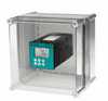Representative photo only Cole Parmer Polycarbonate Enclosure With Cutout For One 1 4 Din Meter controller 11 w X 7 5 d X 7 1 h