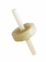 EW-98553-10 Representative Photo Only.  PP Miniature Check Valve, 1/8" hose barb, Viton<small><sup>&reg;</sup></small> diaphragm