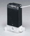 Representative photo only Cole Parmer Three Way Micro Solenoid Rocker Valve 1 4 28 UNF