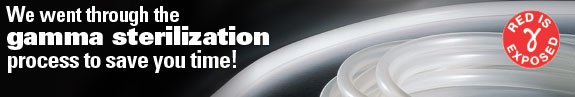 We went through the gamma sterilization process to save you time