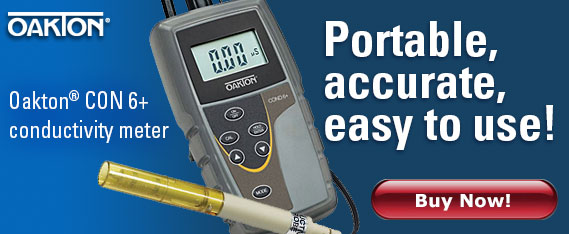Oakton CON 6+, portable, accurate, easy to use