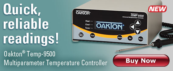 Oakton Temp-9500, quick reliable readings