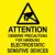 Desco Static Awareness Labels