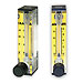 Cole-Parmer Acrylic Flowmeter Kits with Interchangeable Gas and Water Scales