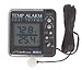 Cole-Parmer Table/Wall Mount Dual Thermometer with Four-Alarms